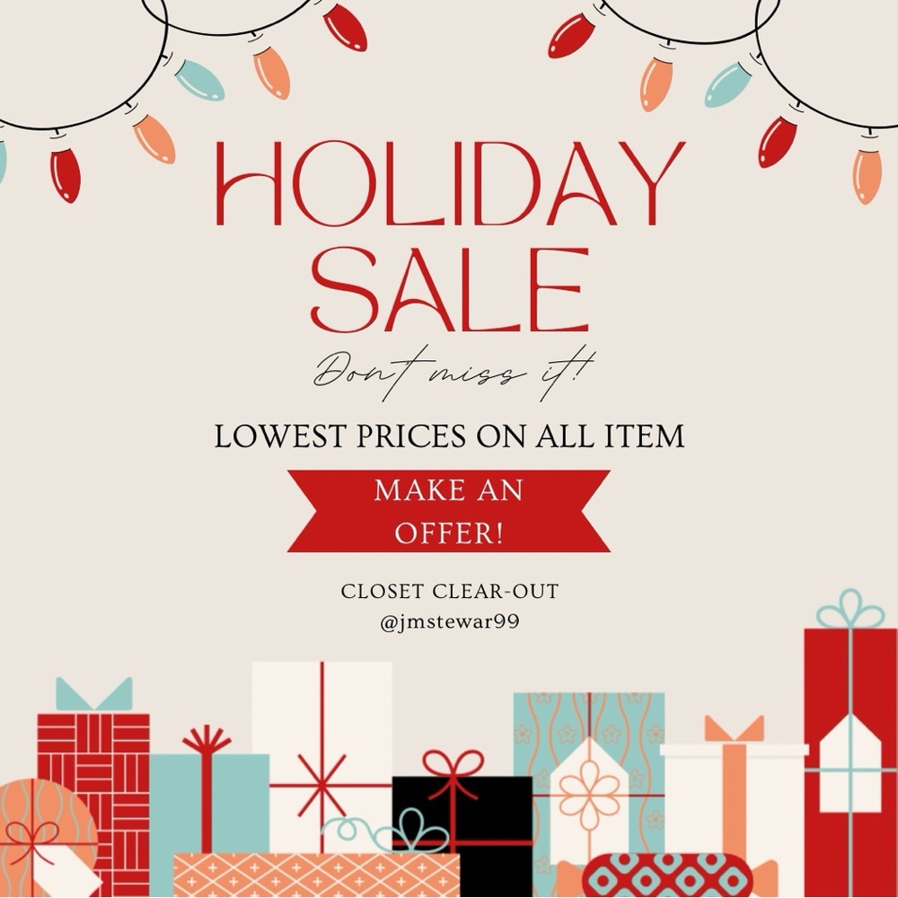 🎄!HOLIDAY CLOSET CLEAN OUT!🎄